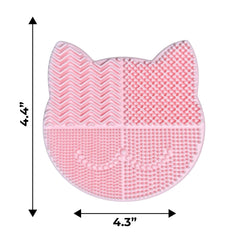 2-in-1 Silicone Makeup Brush Cleaner & Drying Stand – Holder for Effortless Brush Cleaning & Organized Storage