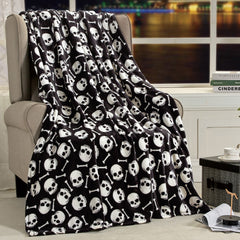 Ultra Soft Halloween Throw Blanket – 50" x 60" Cozy Micro Plush Blanket for Bed, Couch & Dorm – Lightweight, All-Season Comfort, Machine Washable