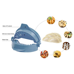 3-Pack Dough Press Set – Empanada, Dumpling, Calzone & Ravioli Maker with Crimped Edge & Built-In Cutter – 3 Sizes, Dishwasher Safe