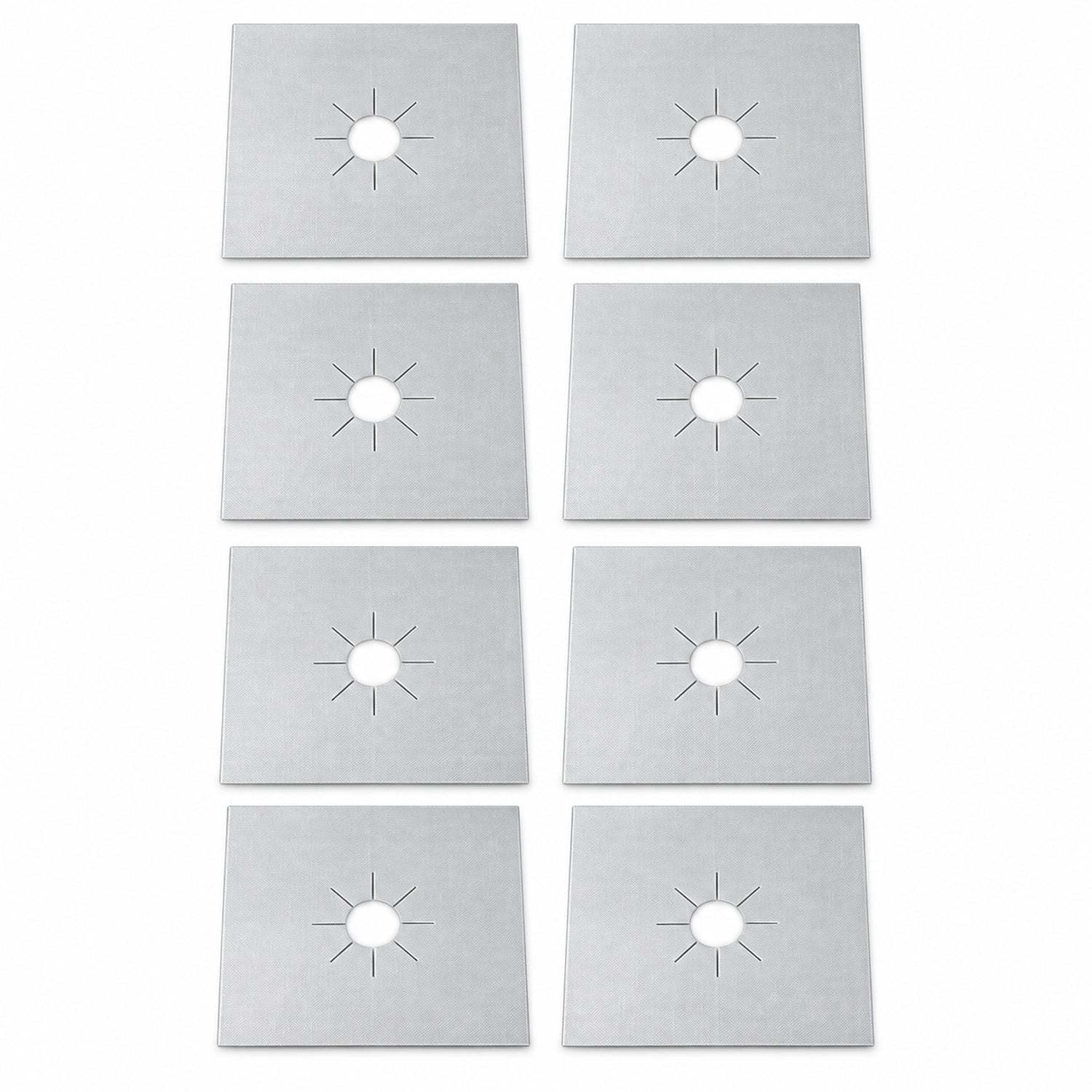 Reusable Gas Stove Burner Covers, Trim-to-Fit Nonstick Liners, 4, 8 or 12 Pack