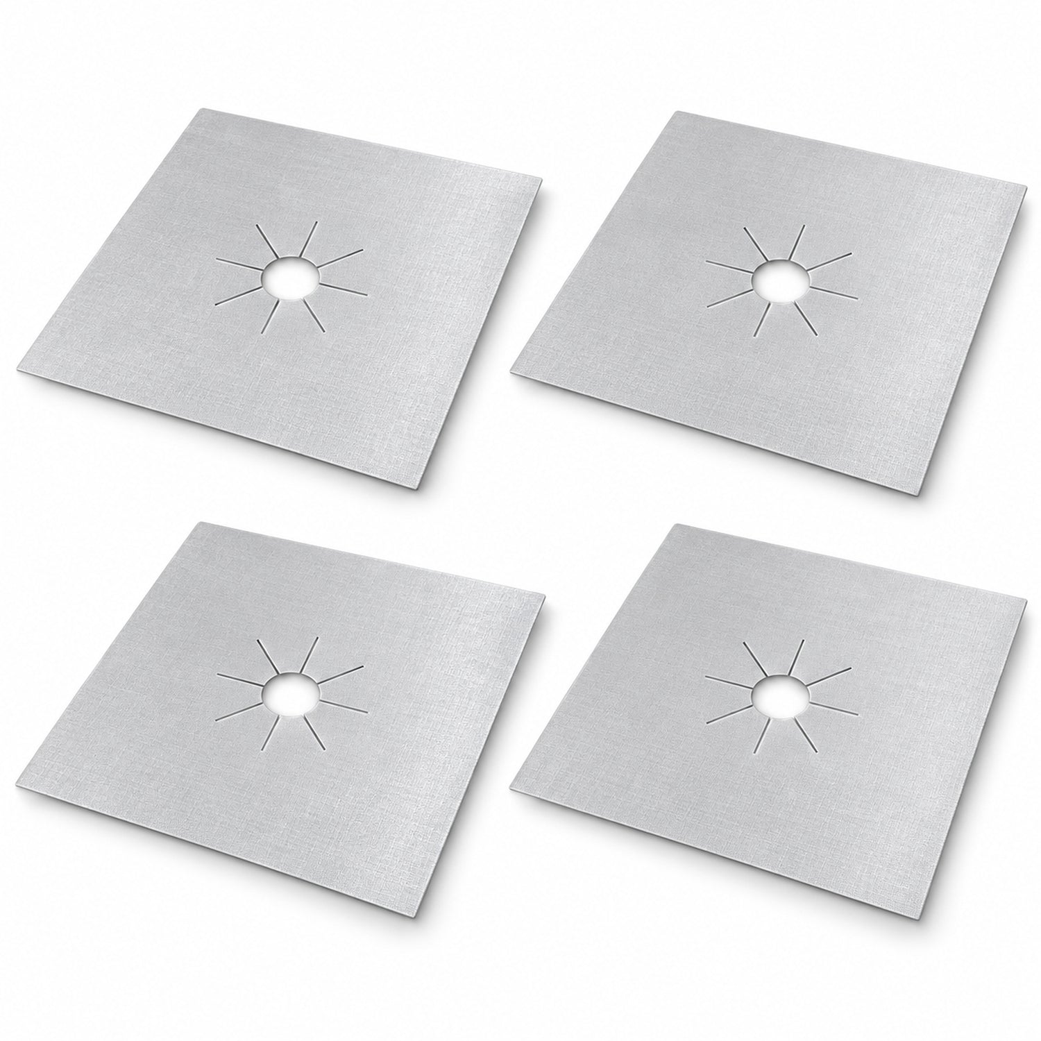 Reusable Gas Stove Burner Covers, Trim-to-Fit Nonstick Liners, 4, 8 or 12 Pack
