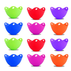 Silicone Egg Poaching Cups Set (6-Pack or 12-Pack)