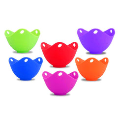 Silicone Egg Poaching Cups Set (6-Pack or 12-Pack)