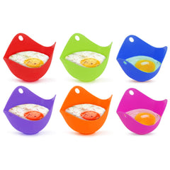 Silicone Egg Poaching Cups Set (6-Pack or 12-Pack)