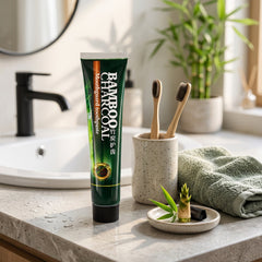 Activated Charcoal Toothpaste, Mint-Flavored Daily Oral Care, 1 or 2 Pack