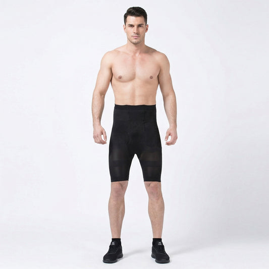 Men’s Compression Shapewear Shorts – Slimming Body Support Underwear for Tummy, Waist & Thigh Control – Seamless Breathable Compression Underpants