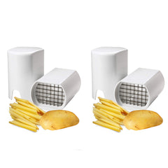 Perfect French Fries, Fruit, And Vegetable Cutter Dicer Chopping Tool Gadget (1-Pack or 2-Pack)