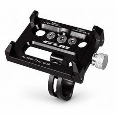 Metal Bicycle Phone Mount, Handlebar Smartphone Holder, Black or Red