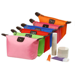 Candy Makeup Bag for Women – Lightweight Nylon Cosmetic Pouch in Assorted Colors, Portable Travel Makeup Organizer for Purse, Toiletries, Beauty Essentials & On-the-Go Touchups