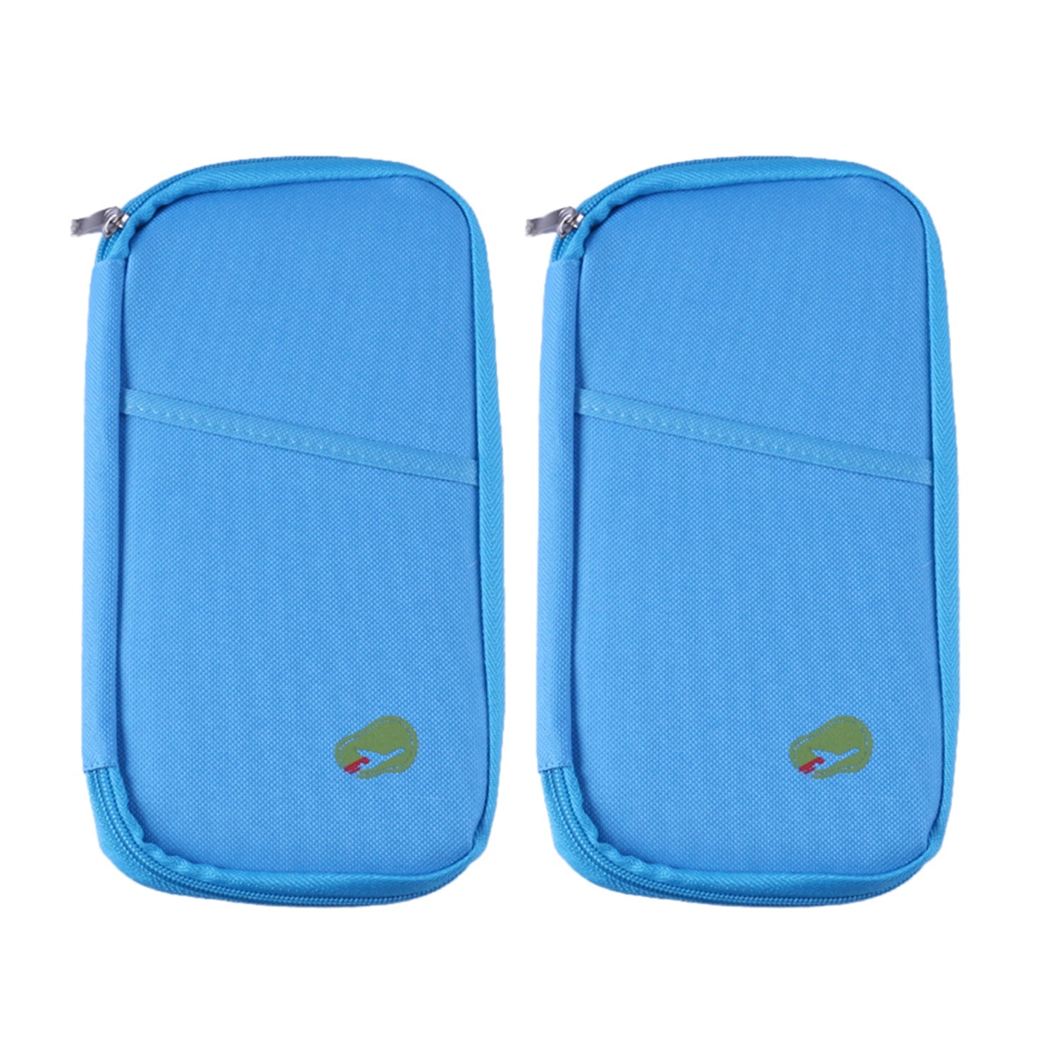 Travel Wallet & Passport Holder, Water-Resistant Organizer with 14 Compartments, 1 or 2 Pack