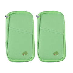 Travel Wallet & Passport Holder, Water-Resistant Organizer with 14 Compartments, 1 or 2 Pack