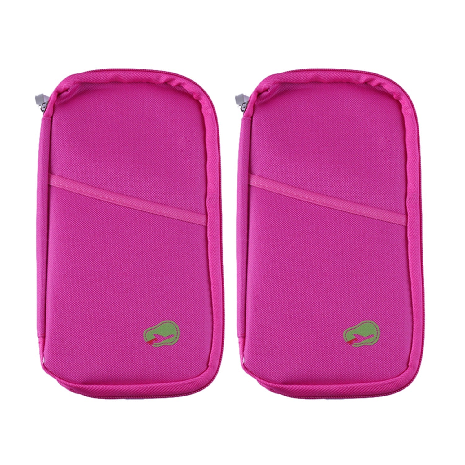 Travel Wallet & Passport Holder, Water-Resistant Organizer with 14 Compartments, 1 or 2 Pack