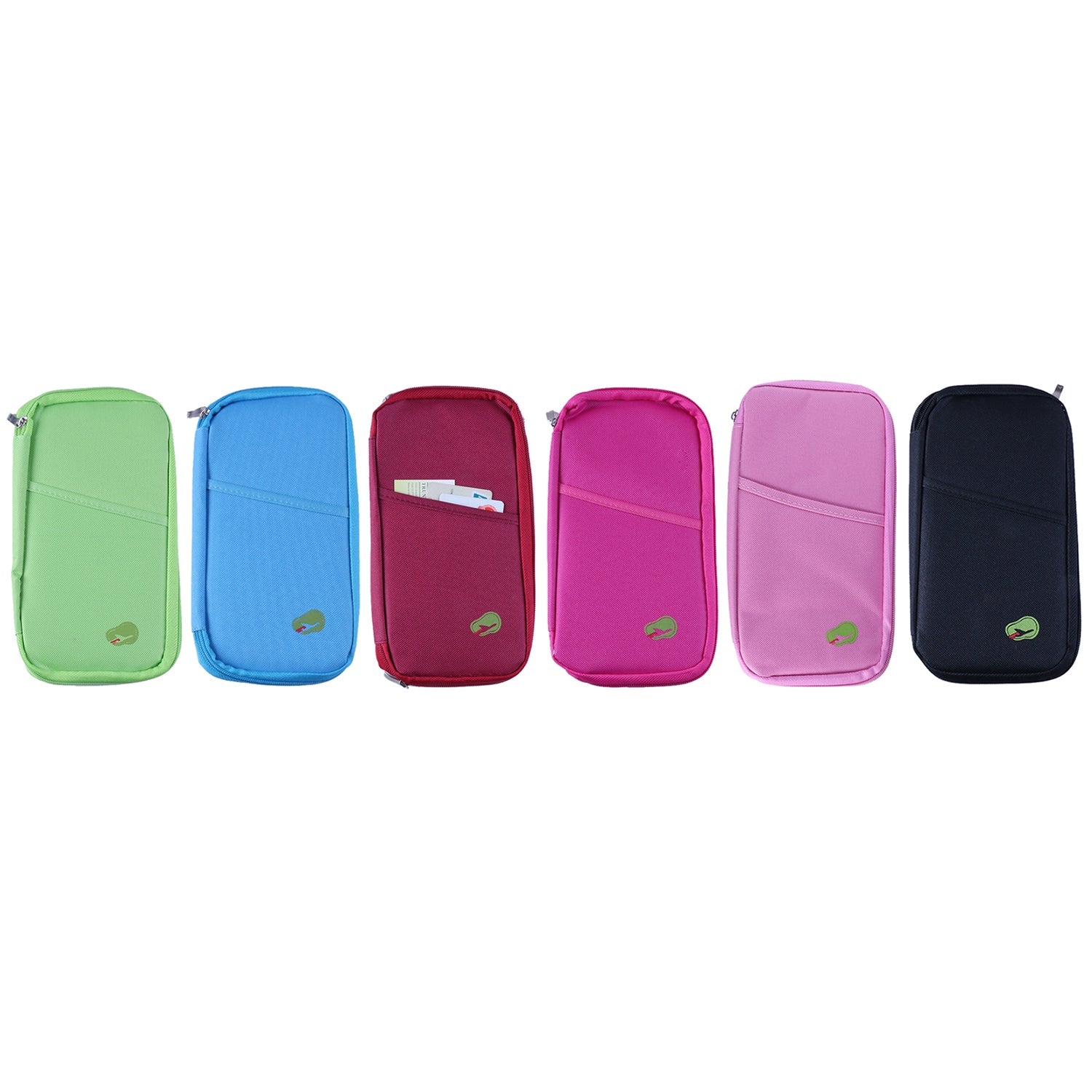 Travel Wallet & Passport Holder, Water-Resistant Organizer with 14 Compartments, 1 or 2 Pack