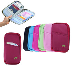 Travel Wallet & Passport Holder, Water-Resistant Organizer with 14 Compartments, 1 or 2 Pack