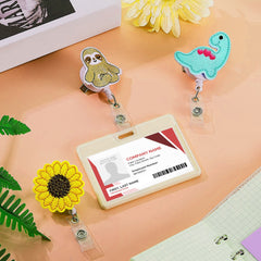 Retractable Badge Holder Clips for Professionals