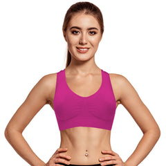 Seamless Total Comfort Bra – Wireless, Tagless & Ultra-Soft Everyday Bra with Removable Pads – Smooth Full-Coverage Lounge Bra for All-Day Comfort (5 Colors)