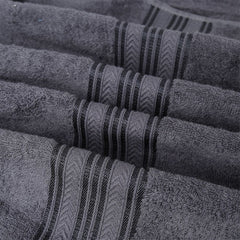 Cozy Home 100% Cotton 6-Piece Towel Set – Ultra Soft & Absorbent Bath, Hand & Washcloth Towels – Quick Dry Luxury Bathroom Towels for Home & Guest Use