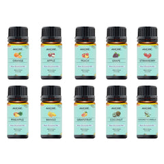 Holiday Collection Therapeutic-Grade Aromatherapy Essential Oil Set (10-Piece)