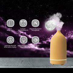 Porcelain Ultrasonic Aromatherapy Essential Oil Diffuser