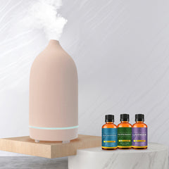 Porcelain Ultrasonic Aromatherapy Essential Oil Diffuser