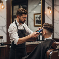Rechargeable Clipper & Washable Electric Shaver – Wet & Dry Cordless Grooming Tool with Precision Trimmer, Pivoting Head & Stainless Steel Blades