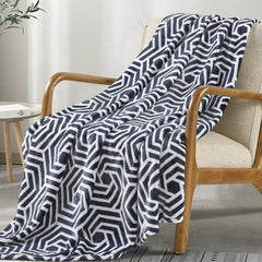 Cozy Vibes Micro Plush Throw Blankets – Super Soft Lightweight Throw for Couch, Bed & Travel – 50 x 70, Fade-Resistant & Machine Washable