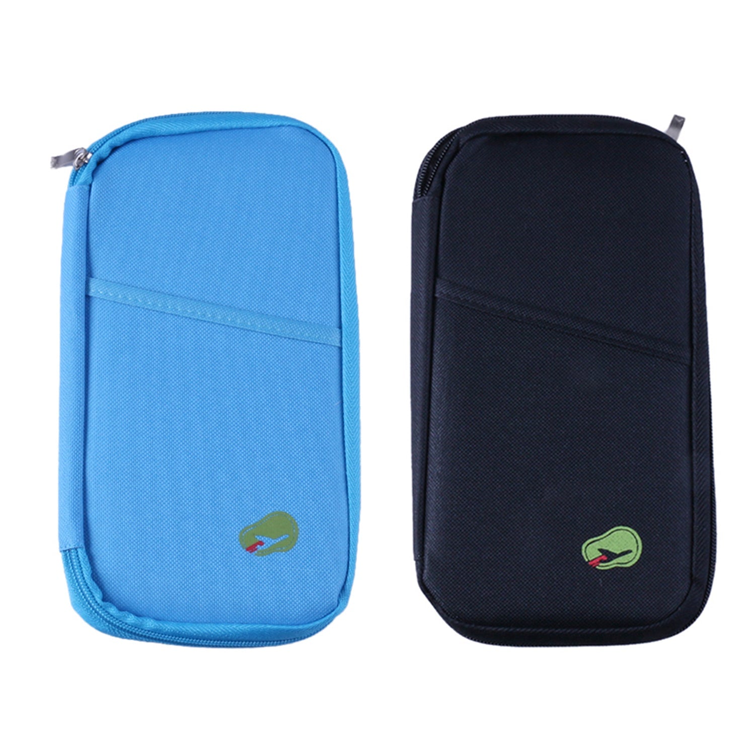 Travel Wallet & Passport Holder, Water-Resistant Organizer with 14 Compartments, 1 or 2 Pack