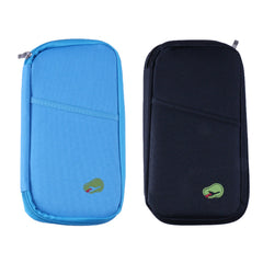 Travel Wallet & Passport Holder, Water-Resistant Organizer with 14 Compartments, 1 or 2 Pack