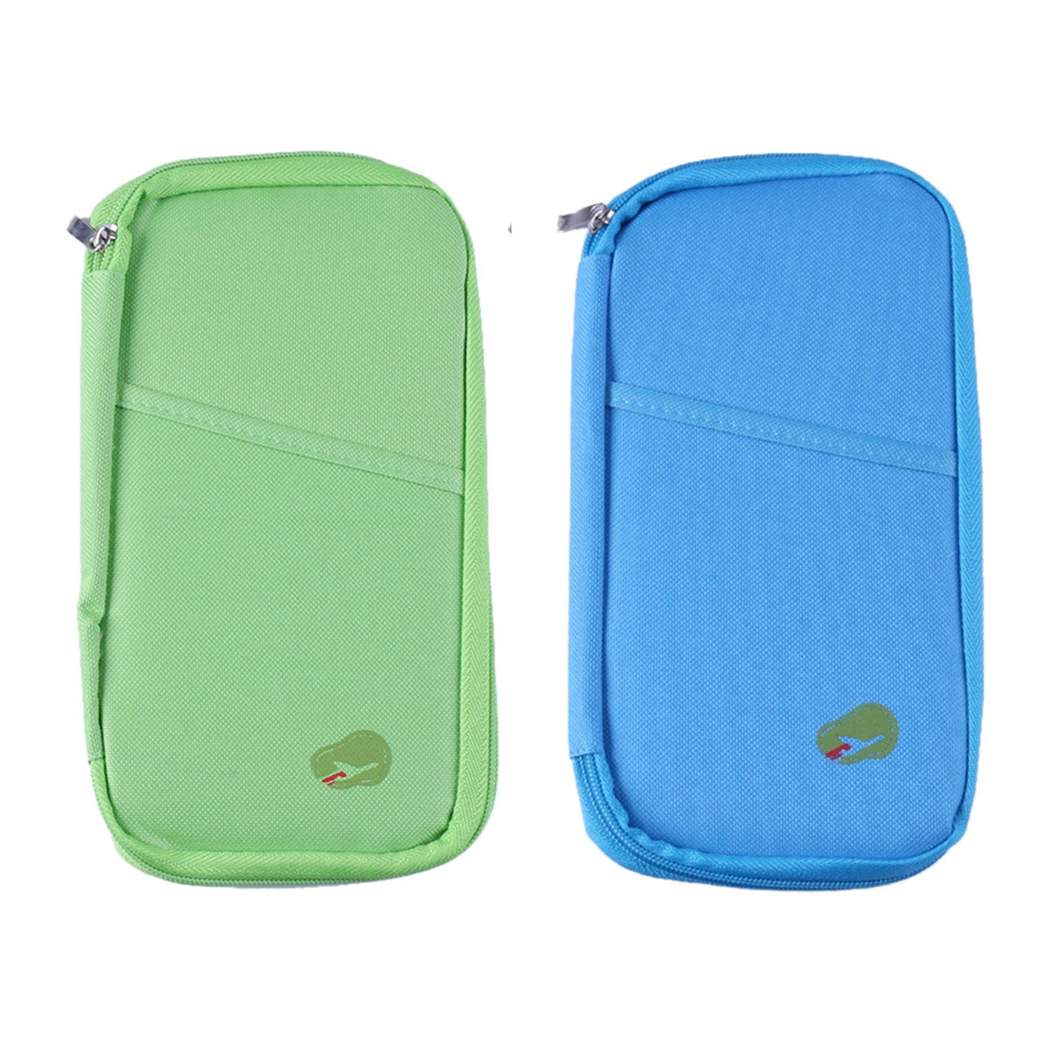 Travel Wallet & Passport Holder, Water-Resistant Organizer with 14 Compartments, 1 or 2 Pack