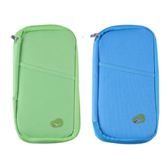 Travel Wallet & Passport Holder, Water-Resistant Organizer with 14 Compartments, 1 or 2 Pack