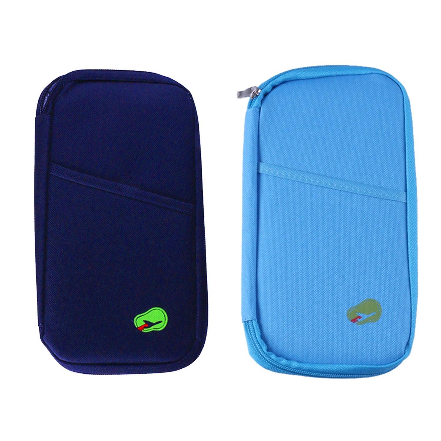 Travel Wallet & Passport Holder, Water-Resistant Organizer with 14 Compartments, 1 or 2 Pack