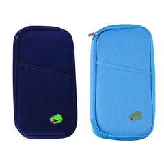 Travel Wallet & Passport Holder, Water-Resistant Organizer with 14 Compartments, 1 or 2 Pack