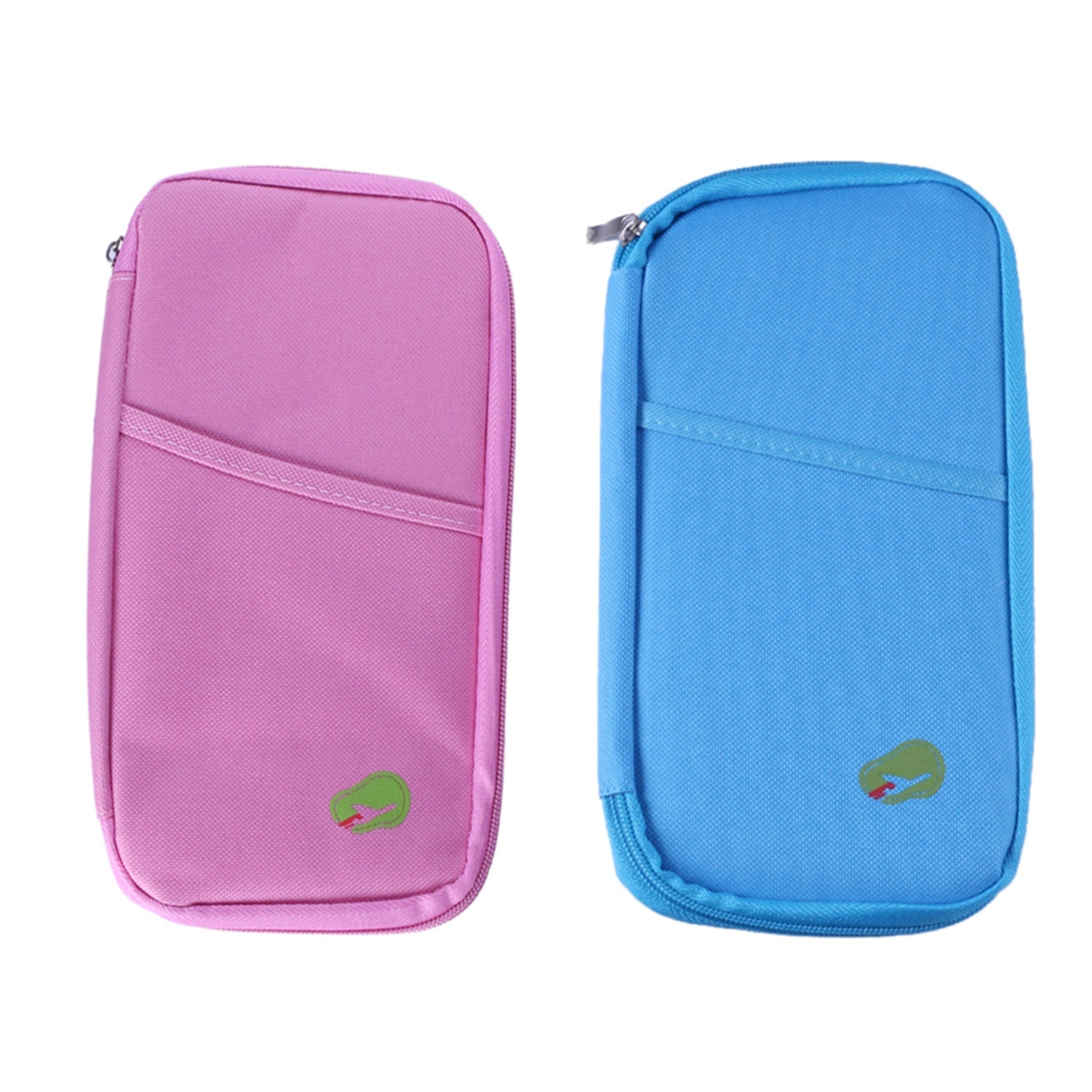 Travel Wallet & Passport Holder, Water-Resistant Organizer with 14 Compartments, 1 or 2 Pack