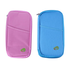 Travel Wallet & Passport Holder, Water-Resistant Organizer with 14 Compartments, 1 or 2 Pack