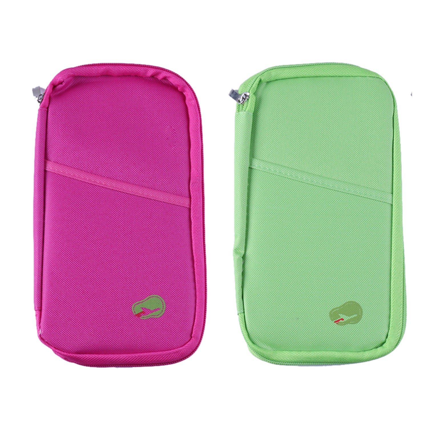 Travel Wallet & Passport Holder, Water-Resistant Organizer with 14 Compartments, 1 or 2 Pack