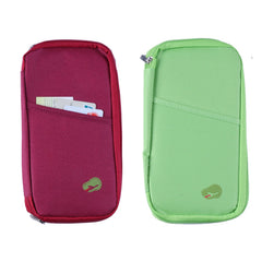 Travel Wallet & Passport Holder, Water-Resistant Organizer with 14 Compartments, 1 or 2 Pack
