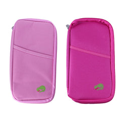Travel Wallet & Passport Holder, Water-Resistant Organizer with 14 Compartments, 1 or 2 Pack