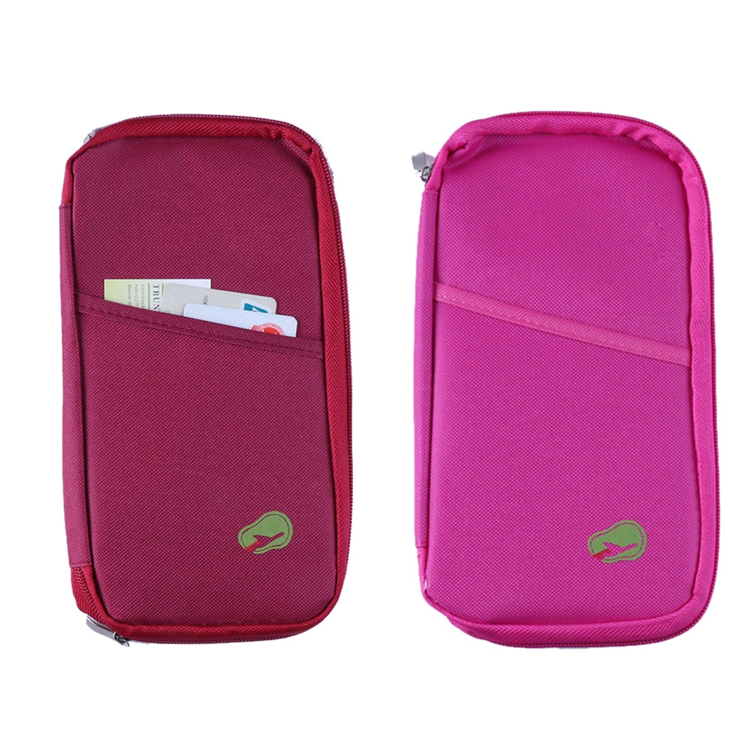 Travel Wallet & Passport Holder, Water-Resistant Organizer with 14 Compartments, 1 or 2 Pack