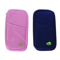 Travel Wallet & Passport Holder, Water-Resistant Organizer with 14 Compartments, 1 or 2 Pack