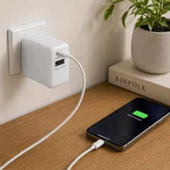 20W USB-C Power Delivery Charger Bundle – Fast Wall Charger & Fast Car Charger Set with USB-C PD and USB-A Ports for iPhone, Samsung, iPad & Android Devices