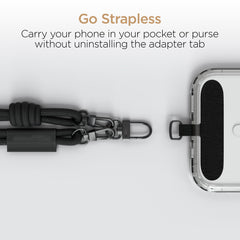 Universal Crossbody Phone Strap – Adjustable Braided Rope Lanyard for Smartphones – Hands-Free Phone Holder Compatible with iPhone, Samsung Galaxy, Pixel & Most Phone Cases