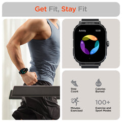 Smartwatch Fitness Tracker with 2.0" HD Display – Bluetooth Calling, Heart Rate, SpO2, Sleep Monitoring, 100+ Sports Modes & Activity Tracker for iPhone & Android
