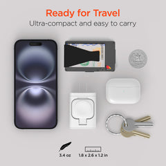 43W 4-in-1 Wall Charger with Apple Watch Charger – Dual 20W USB-C PD, USB-A Fast Charging & Magnetic Watch Charging Stand for iPhone, iPad, AirPods & Apple Watch
