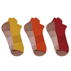 3-Pairs: Copper-Infused Compression Ankle Socks – High Performance, Odor Control & Swelling Relief | Workout, Travel, Work, Everyday Fit