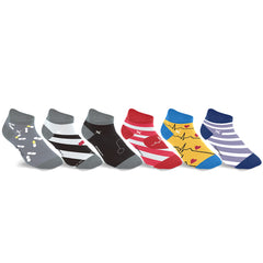 6-Pairs: Nurse Inspired Ankle-Length Compression Socks
