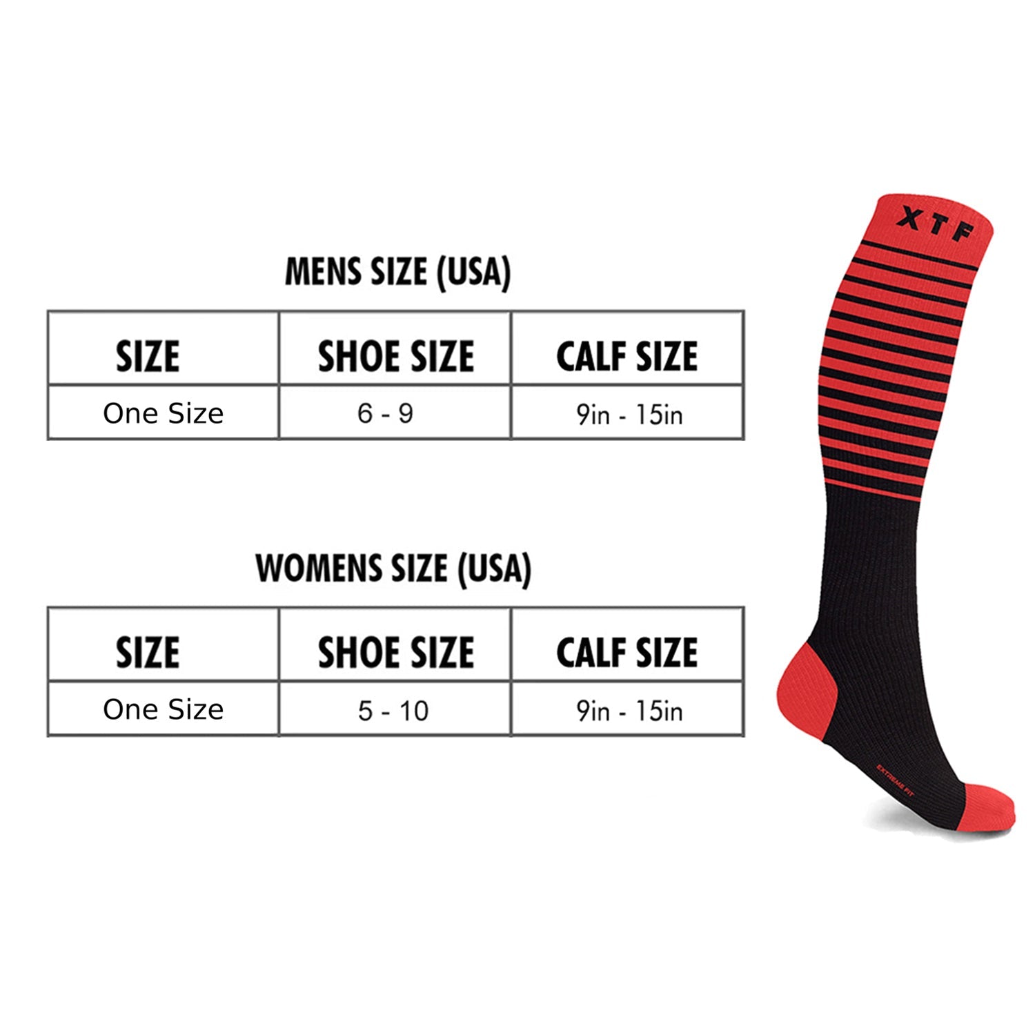6-Pair Compression Travel Socks, Breathable Everyday Support Socks, One Size