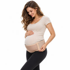 Maternity Belly Support Belt, Breathable Stretch Pregnancy Back & Waist Wrap