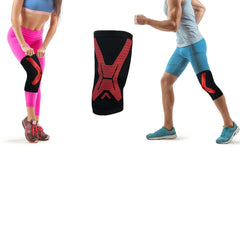 Knee Compression Sleeve, Pull-On Stretch Knee Support Brace for Everyday Movement