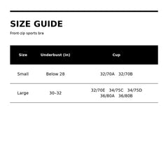 3-Pack Front-Zip Sports Bras, Workout Support with Hook-and-Eye Closure