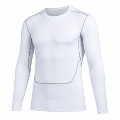 Men's Quick-Dry Long-Sleeve Workout Shirt, Stretch Activewear Top